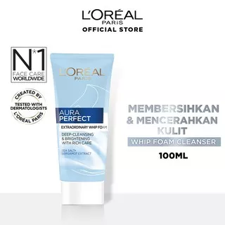 L`Oreal Paris White Perfect Whip Foam Facial Wash 100 ml