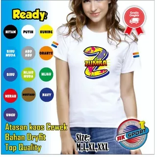 KAOS SENAM ZUMBA AEROBIC LENGAN PENDEK/KAOS CEWEK/KAOS OLGA/KAOS FITNES WANITA