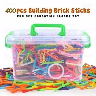 [RIX] Mainan Anak Edukasi Import Smart Stick - Set Building Lego Sticks isi 400pcs