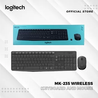 Keyboard Mouse Wireless Logitech MK235 / MK 235 Combo