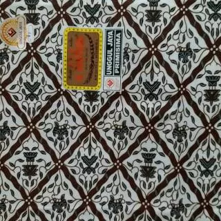 Kain Batik Unggul Jaya Pekalongan H Santoso AAA Putih 01