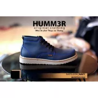 Sepatu Pria Humm3r Napoleon ( Hummer Napoleon Navy Original )