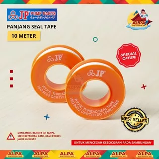 Seal Tape Merk JP / Perekat Keran / Solatip Keran - (Panjang 10 Meter)