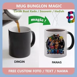 Mug Custom Bunglon Berubah Warna Lucu Unik Berkarakter
