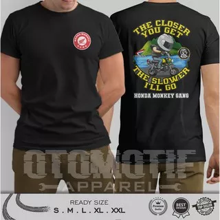 KAOS OTOMOTIF HONDA MONKEY GANG SERIES 01