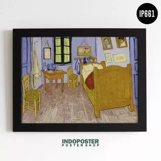 Poster Lukisan Repro Bedroom In Aries Vincent Van Gogh A3 40x30cm