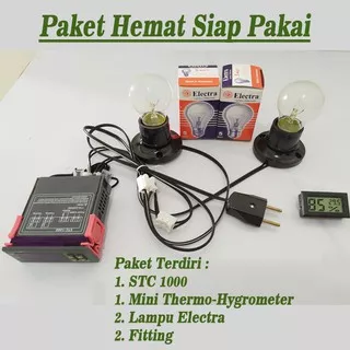 Paket Mesin Tetas Telur Full Otomatis / Mesin Penetas Telur Otomatis pemanas dengan Thermo-hygrometer