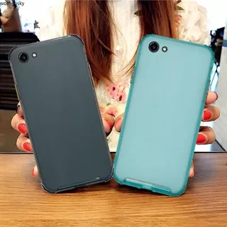 VIVO Y81 Y83 V5 V9 Z3X Z1 Z1i V11i Z3i Z3 Y95 Y93 Y91i Y70 Y90 Y91C lite Plus X9S Black solid color Shockproof Soft Silicon Case Cover