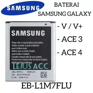 Baterai Batre Battery Samsung Galaxy V / V+ Ace 3 Ace 4 EB-L1M7FLU original