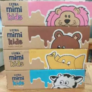 Ultra Mimi kids ready 4 rasa, 1 karton isi 40 pcs