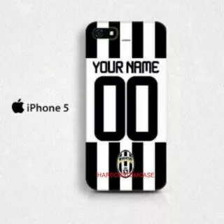 Juventus 00-99 Your Name iPhone 5/5S Premium Custom Hard Case