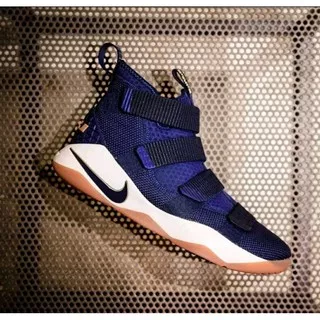 Sepatu Nike Lebron James 11 Soldier Navy Buat Cowok