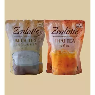 Zenlatte Earl Grey Pouch dan Zenlatte Thai Tea Pouch