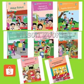 Buku Tematik Sd kelas 2 Tema 1,2,3,4,5,6,7,8 Kurikulum 2013 Kementrian