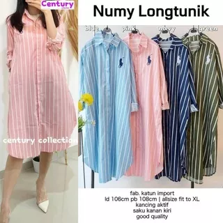 Numy Longtunik,baju kerja wanita,polo tunik,dress jumbo,baju jumbo