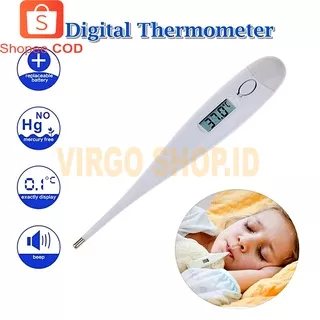 Thermometer Digital Pengukur Suhu Badan Tubuh Bayi Anak-Anak / Thermometer Digital Kaku Onemed Alpha 1 / Avico / Magic Star /Omron /Puremed / GP Care