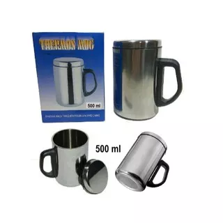 Gelas Thermos Mug Stainless 500ml / Mug Thermos Stainless Steel 500 ml