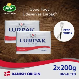 Paket Baking Lurpak Unsalted Butter 200 gr