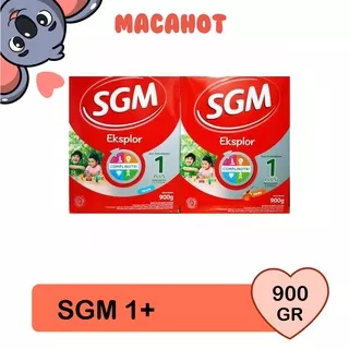 MC SGM EKSPLOR 1+ 900 GR RASA VANILA MADU 1 PLUS  USIA1-3 TAHUN SUSU SGM