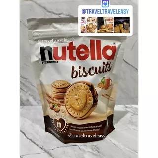 Nutella Biscuit Import Europe Pouch 300gr Ready Stock Siap kirim Nutella Biskuit import Snack Nutela