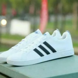 Sepatu Adidas Neo Advantage VS Original White Black - Sneaker Adidas Original Neo Advantage Shoes