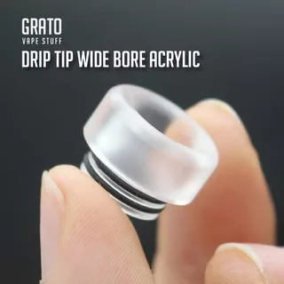Drip tip 810 Driptip Widebore Acrylic Transparan Vape Vapor
