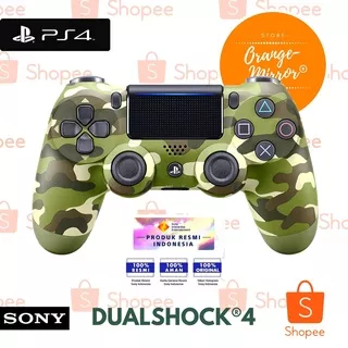 ? DUALSHOCK® 4 : GREEN CAMO ? for PS4™ | controller joystick stick stik kaset bd ps4 ps ds dual shock 4 game call of duty dutty cod black ops infinite cold world war modern warfare battlefield ww2 ii v 1 2 3 4 5 2042 controller original ori mesin sony ps4