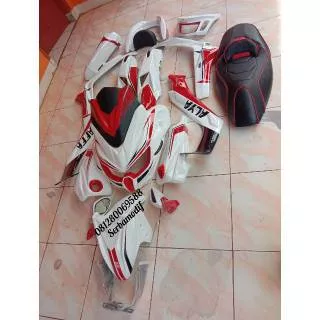 Fullset tameng predator yamaha nmax plus jok custom