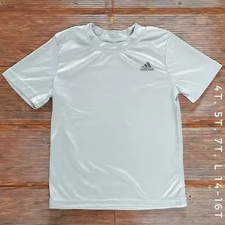 Adidas Sports Tee Gray Logo Small