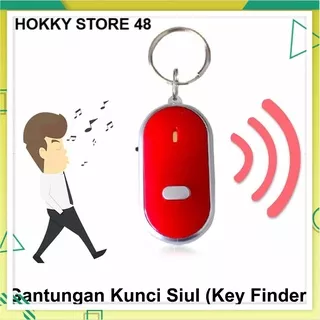 Gantungan Kunci Siul Bunyi  Alat Pencari Pelacak Kunci Motor Mobil Anti Hilang  Key Finder Remote HS Hokky Store 48