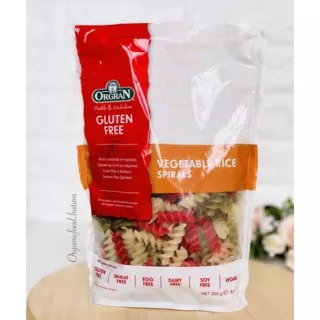 Orgran Rice & Vegetable Spiral 250g