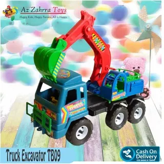 Mainan Anak Truk Bego Blego Excavator Plastik Truck Faster Bego TB09 SNI