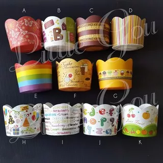 Eight Bruder 63mm 100pcs Cupcake Cup / Paper Cup Cake / Kertas Cup Kue / Bruder Cup / Muffin Cup