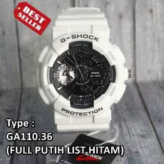 Jam Tangan G-Shock Putih White GA 110 Murah