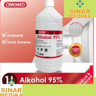 ALKOHOL 95% 1 LITER . ANTISEPTIK 95%