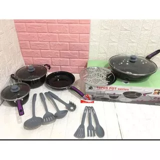 COOKWARE 12PCS STAINLESS STELL/COOKWARE  SET 12PCS POT SERIES