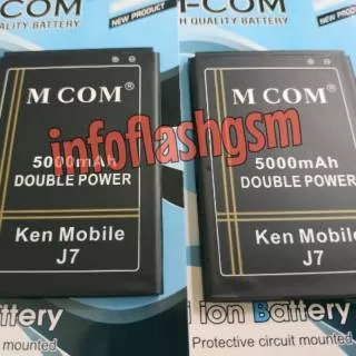 Baterai Mcom Doublepower Ken Mobile J7 Original