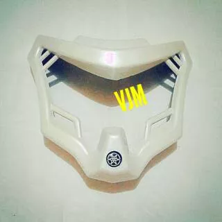 KEDOK COVER LIST LIS BATOK LAMPU DEPAN VIXION NEW ADVANCE PUTIH