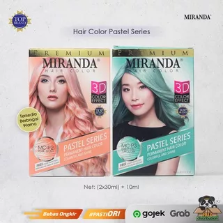 Miranda Hair Color Premium Pastel Series Cat Rambut Permanen 30ml