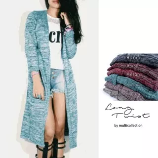 LONG TWIST CARDY KARDIGAN PANJANG < Long Twis Cardi < Long Cardigan Twist < Long Cardi Twist < Cardigan Rajut Wanita < Cardigan Tangan Panjang