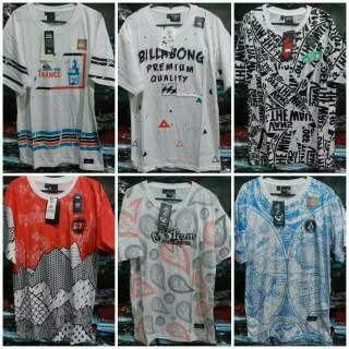 Grosir kaos distro fullprint surfingan termurah terbaik berkualitas se shopee