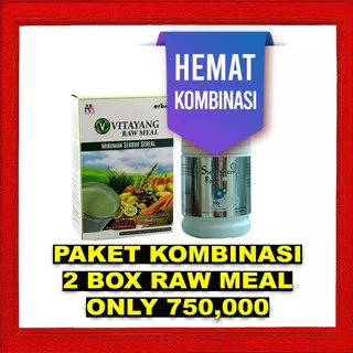 Makanan Detox / Detoks Vitayang Rawmeal 48 Jenis Tumbuhan Makanan Mental Raw Meal KK Indonesia Korea