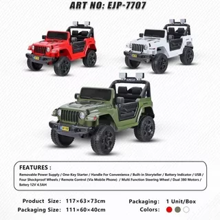 Mobil Aki Anak Jeep Exotic 7707 Mobil Mainan Anak Mainan Mobil Mobilan Mobil Anak