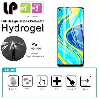 LP HD Hydrogel Screen Guard Xiaomi RedMi Note 9 - Antigores Layar Original Clear Protector Bening