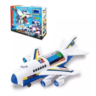 Tayo The Little Bus TYT 120013 Cargo Airplane Mainan Anak Original