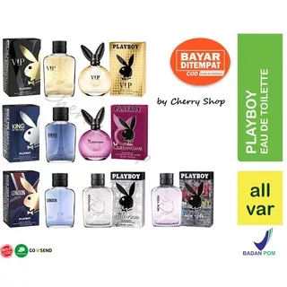 PLAYBOY PARFUM EDT EAU DE TOILETTE | VIP | LONDON | HOLLYWOOD | NEWYORK | KING QUEEN | 60 | 100 ML