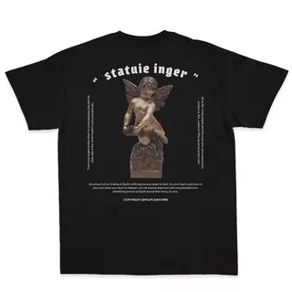 People in Town - Statue Inger - Black