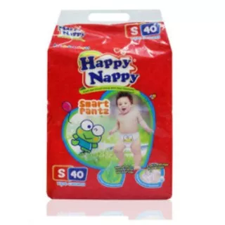 Happy Nappy Baby Diapers Tipe Perekat S40 / S20 / M20 /L20