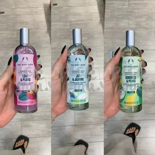 BODY SHOP BODY MIST Love Plumps / Joy Jasmine / Kindess pears