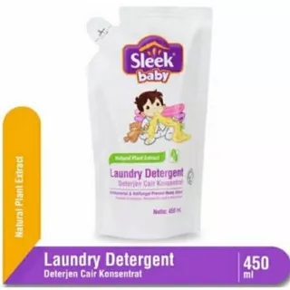 sleek laundry detergent 450 ml & 900 ml